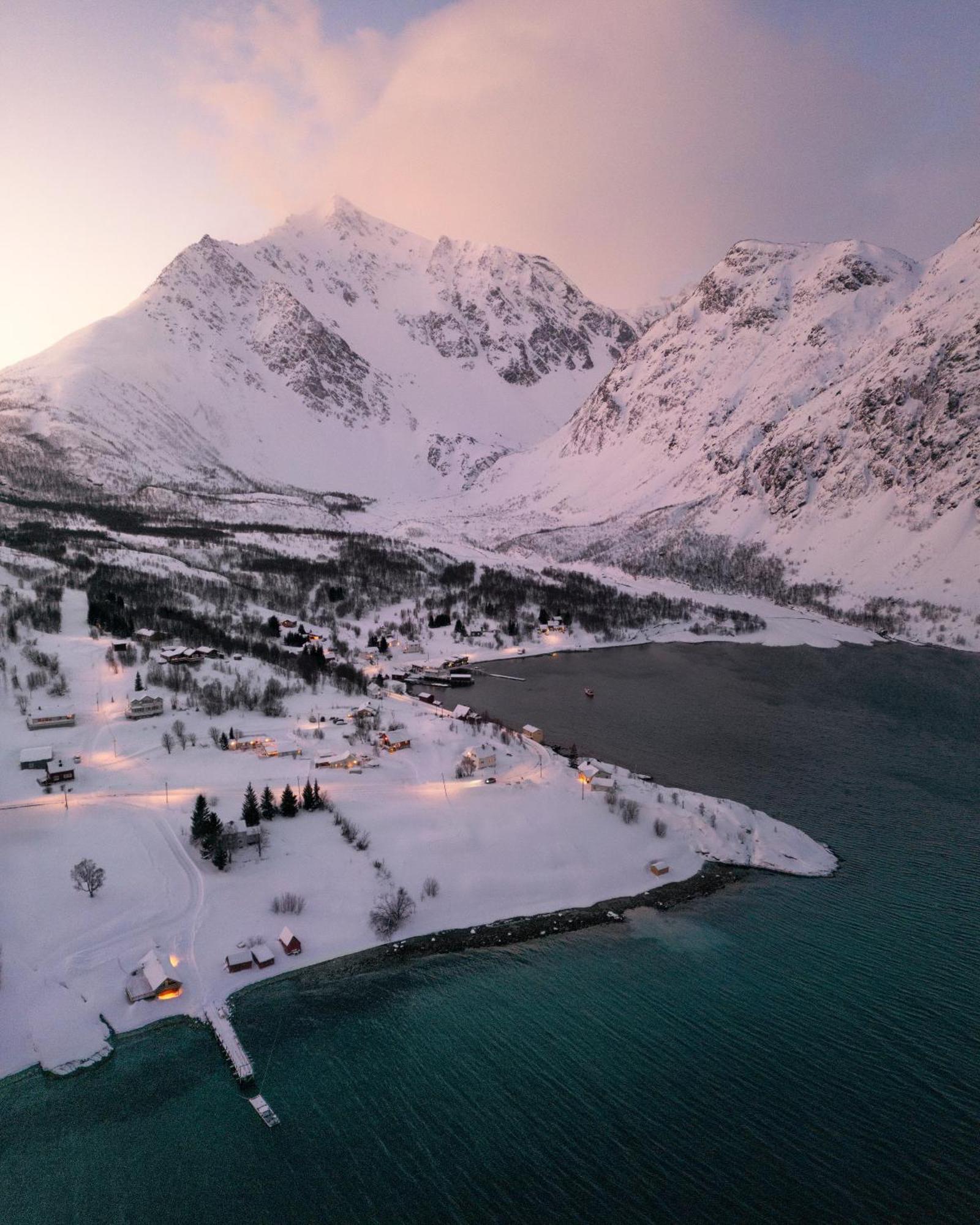 Lyngen Aurora House Villa Koppangen Екстериор снимка